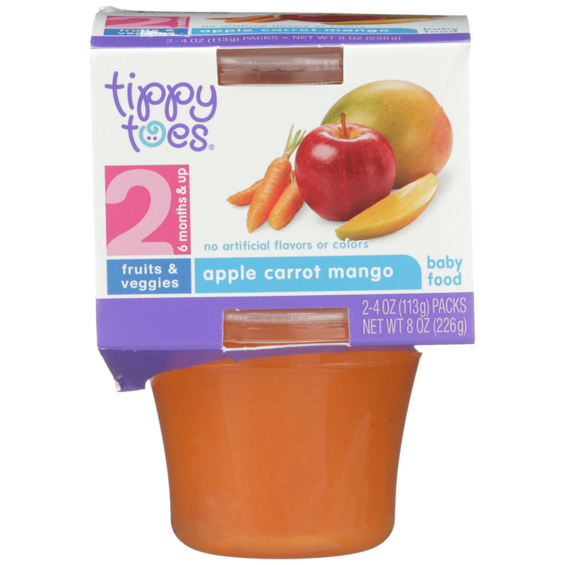 Apple Carrot Mango Baby Food