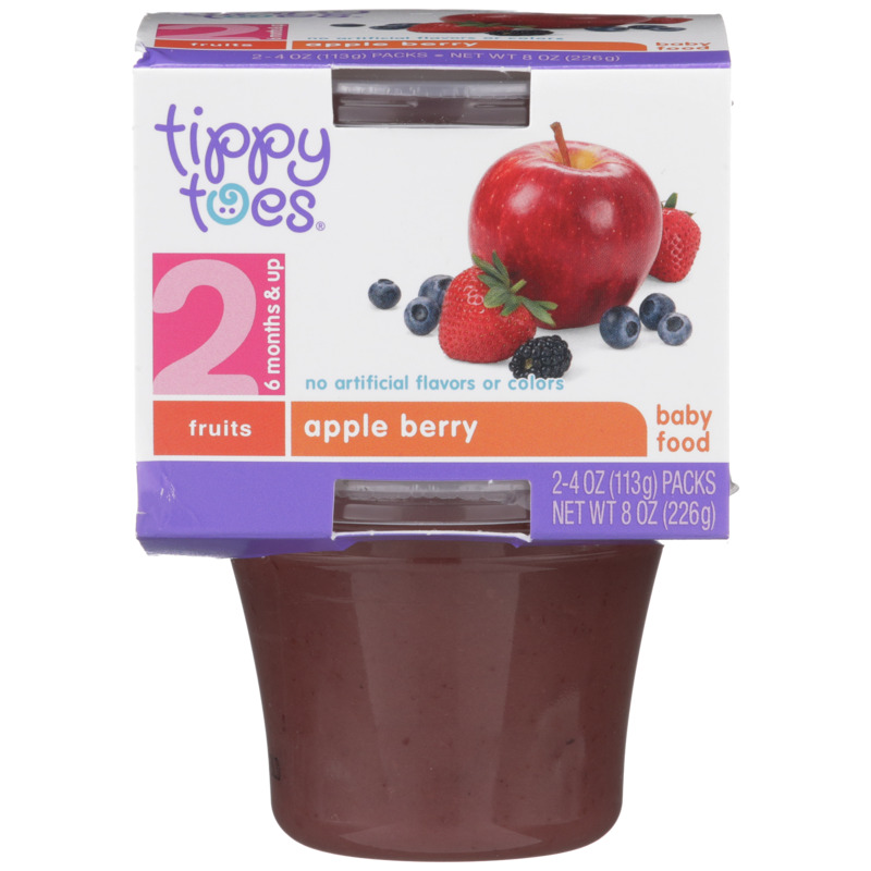 Apple Berry Baby Food