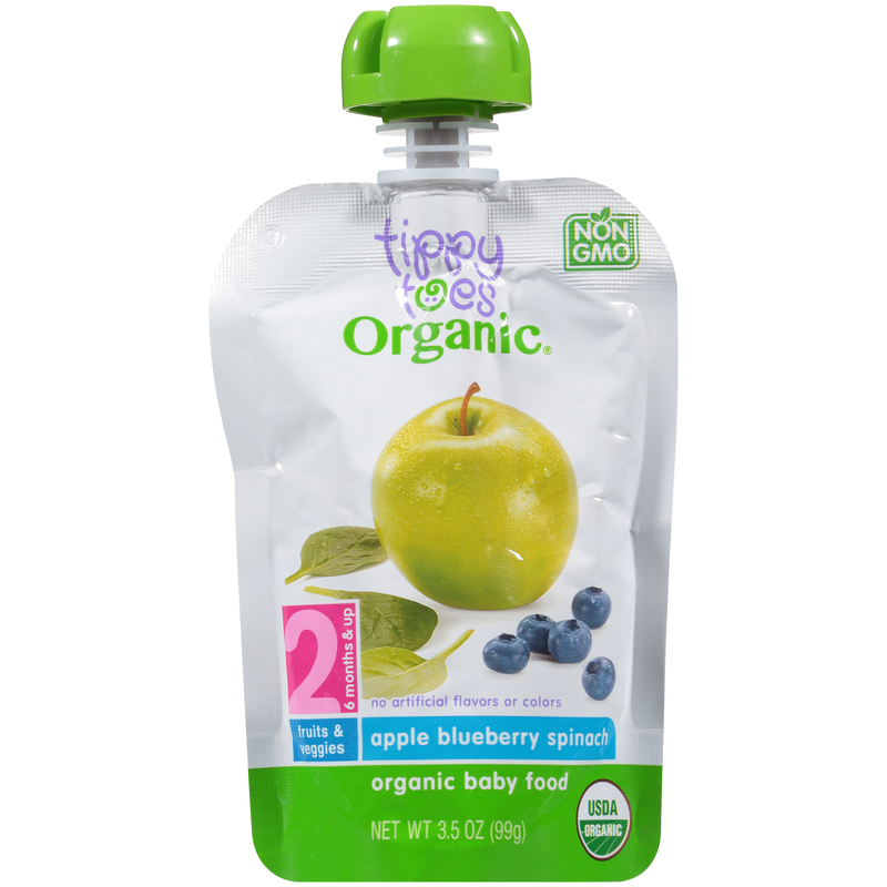 Apple Blueberry Spinach Organic Baby Food
